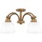 Quoizel Semi-Flush Mount Semi Flush 4 Lights Weathered Brass QSF6157WS - alternate 4